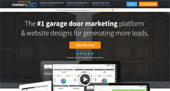 Desktop Screenshot of garagedoormarketing360.com